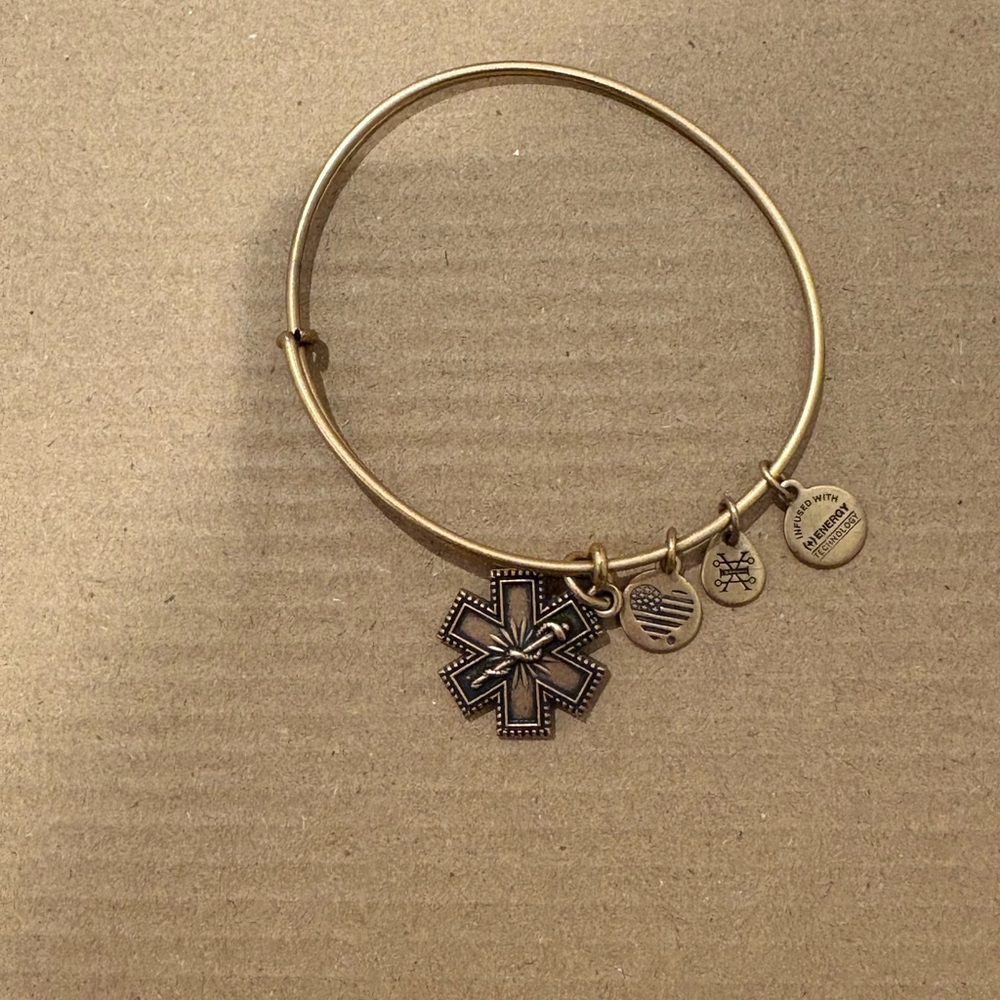 ALEX AND ANI Medical Professional Charm Bangle Bracelet